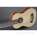 Ubes white thick line ukulele